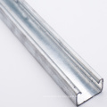 U Beams de forma U Perfil Galvanizado Unistrut C Canal de alta calidad Galvanized Unistrut C Canal